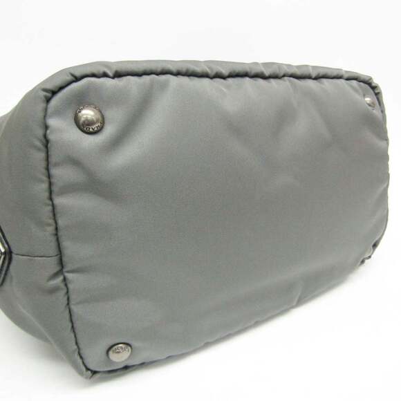 PRADA Black Leather Shoulder Bag